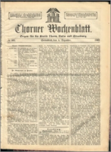 Thorner Wochenblatt 1863, No. 144 + Beilage