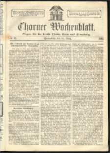 Thorner Wochenblatt 1864, No. 31 + Beilage