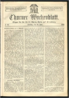 Thorner Wochenblatt 1864, No. 69