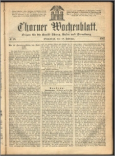 Thorner Wochenblatt 1865, No. 28 + Beilage