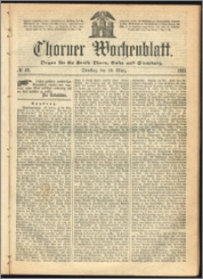Thorner Wochenblatt 1865, No. 49
