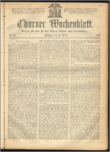 Thorner Wochenblatt 1865, No. 59