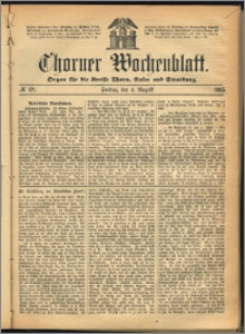 Thorner Wochenblatt 1865, No. 121