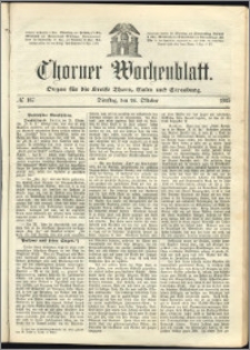 Thorner Wochenblatt 1865, No. 167