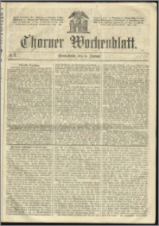 Thorner Wochenblatt 1866, No. 3 + Beilage