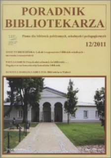 Poradnik Bibliotekarza 2011, nr 12