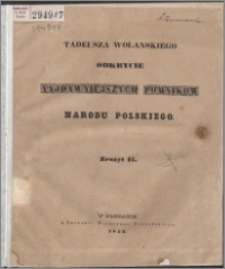 Odkrycie najdawniejszych pomników narodu polskiego