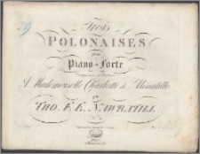 Trois polonaises pour piano-forte : composées et dediées à Mademoiselle Charlotte de Minutillo. No 4