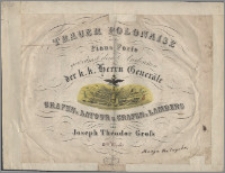 Trauer polonaise für das Piano Forte : gewidmet dem Andenken der k.k. Herrn Generale Grafen v. Latour u. Grafen v. Lamberg. 11tes Werk