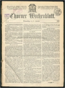 Thorner Wochenblatt 1867, No. 1
