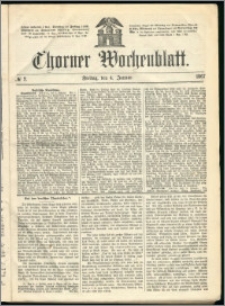 Thorner Wochenblatt 1867, No. 2 + Beilage