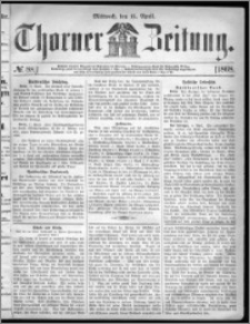 Thorner Zeitung 1868, No. 88 + Extra Beilage