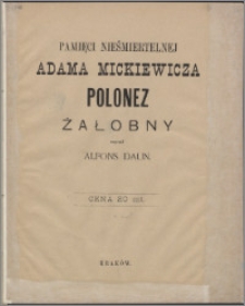 Polonez żałobny