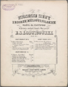 Wiosenne siewy : zbiorek melodyi polskich : dzieło 54. Z. 3, No. 18. Polonez oryginalny