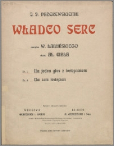 Władco serc : na jeden głos z fortepianem