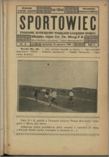 Sportowiec 1923, R. 1 nr 16