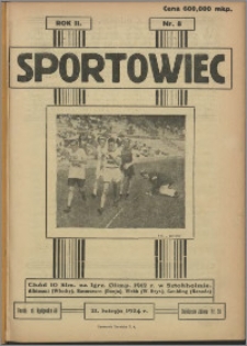 Sportowiec 1924, R. 2 nr 8