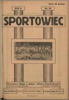 Sportowiec 1924, R. 2 nr 29