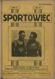 Sportowiec 1924, R. 2 nr 42