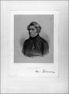 Adam Mickiewicz (portret-popiersie z facsimile podpisu)
