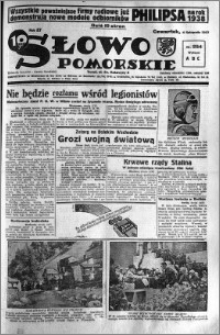 Słowo Pomorskie 1937.11.04 R.17 nr 254