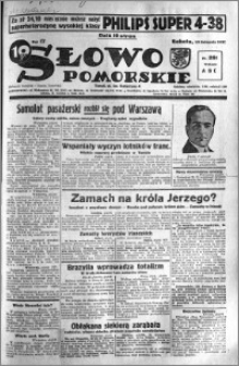 Słowo Pomorskie 1937.11.13 R.17 nr 261