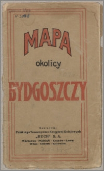 Mapa okolic Bydgoszczy