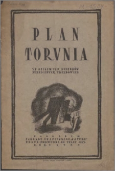 Plan Torunia ze spisem ulic, budynków publicznych, urzędowych