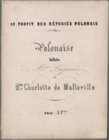 Polonaise : dédiée à Mme Lagrenée