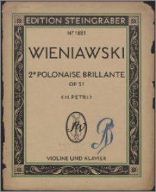 2me Polonaise brillante : op. 21
