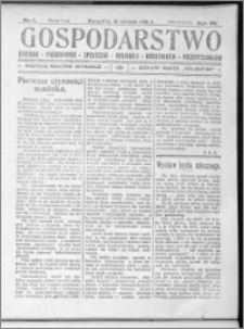 Gospodarstwo, R. 58 (1926), nr 1