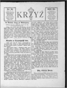 Krzyż, R. 56 (1924), nr 18