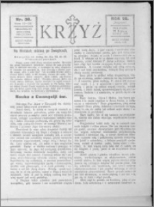 Krzyż, R. 56 (1924), nr 30