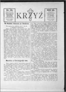 Krzyż, R. 56 (1924), nr 35