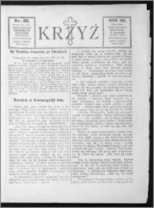 Krzyż, R. 56 (1924), nr 36