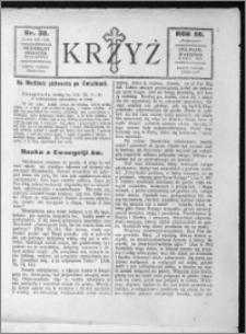 Krzyż, R. 56 (1924), nr 38