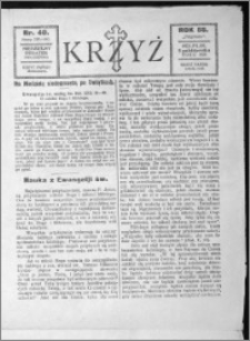 Krzyż, R. 56 (1924), nr 40