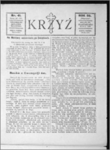 Krzyż, R. 56 (1924), nr 41