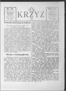 Krzyż, R. 56 (1924), nr 42