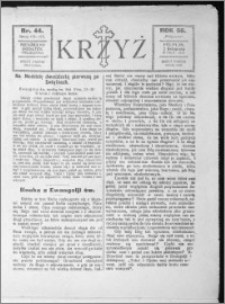 Krzyż, R. 56 (1924), nr 44