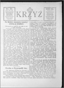 Krzyż, R. 56 (1924), nr 47