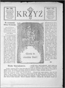 Krzyż, R. 56 (1924), nr 52