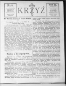 Krzyż, R. 57 (1925), nr 4