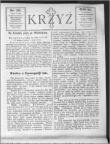 Krzyż, R. 57 (1925), nr 20