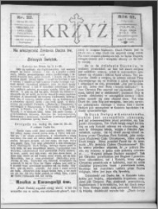 Krzyż, R. 57 (1925), nr 22