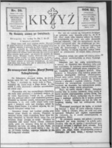 Krzyż, R. 57 (1925), nr 29