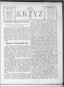 Krzyż, R. 57 (1925), nr 35