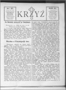 Krzyż, R. 57 (1925), nr 37