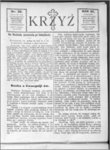 Krzyż, R. 57 (1925), nr 38