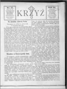 Krzyż, R. 58 (1926), nr 10